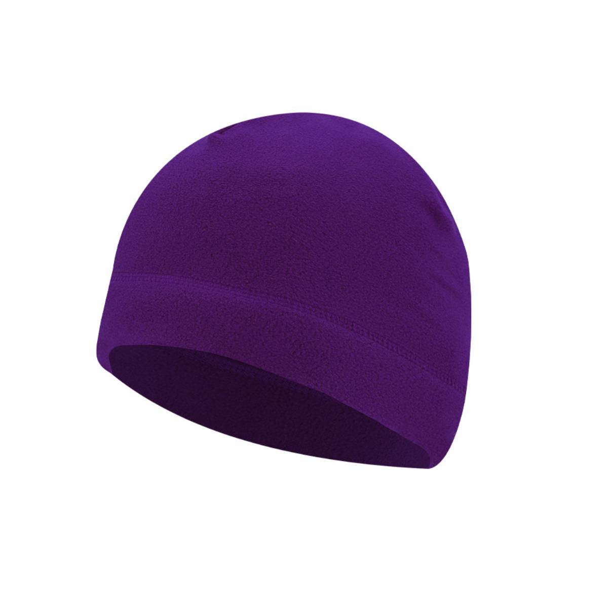 Embroidered Polar Fleece Beanie Cap 10
