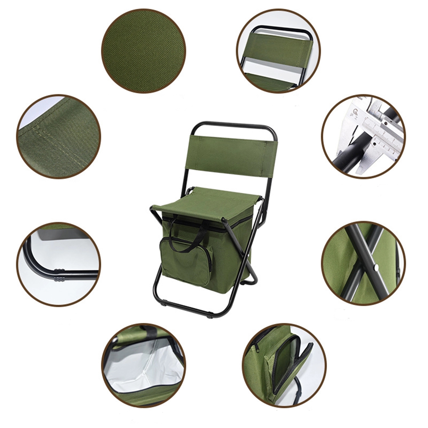 Portable Outdoor Folding Ice Bag Chair 4