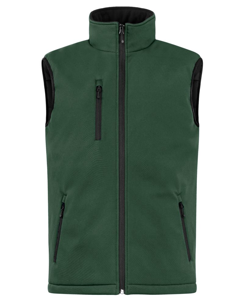 Clique Equinox Insulated Softshell Mens Full Zip Vest 8