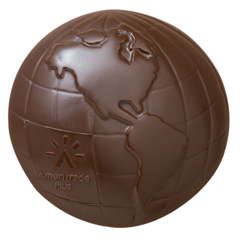 5 oz Custom Chocolate Globe Earth or Planet 2