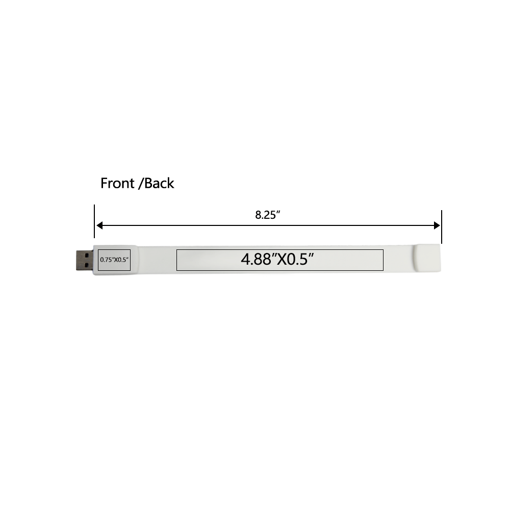 Lombard Wristband USB Drive 25