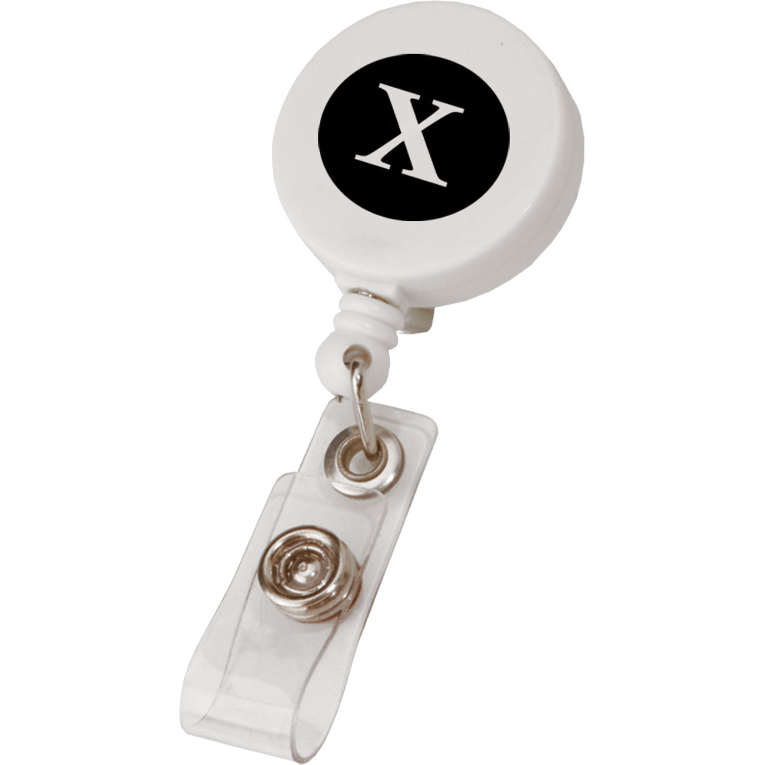 Round Retractable Badge Holder 1