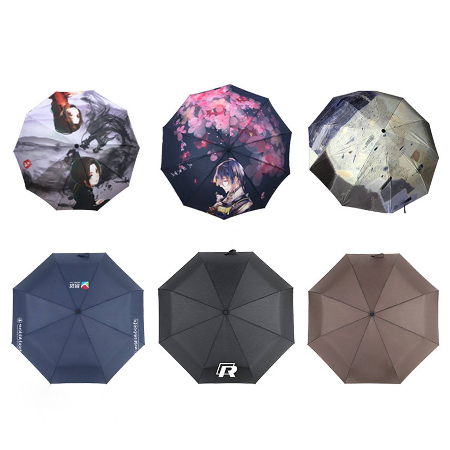 8 Rib Automatic Golf Umbrella 5