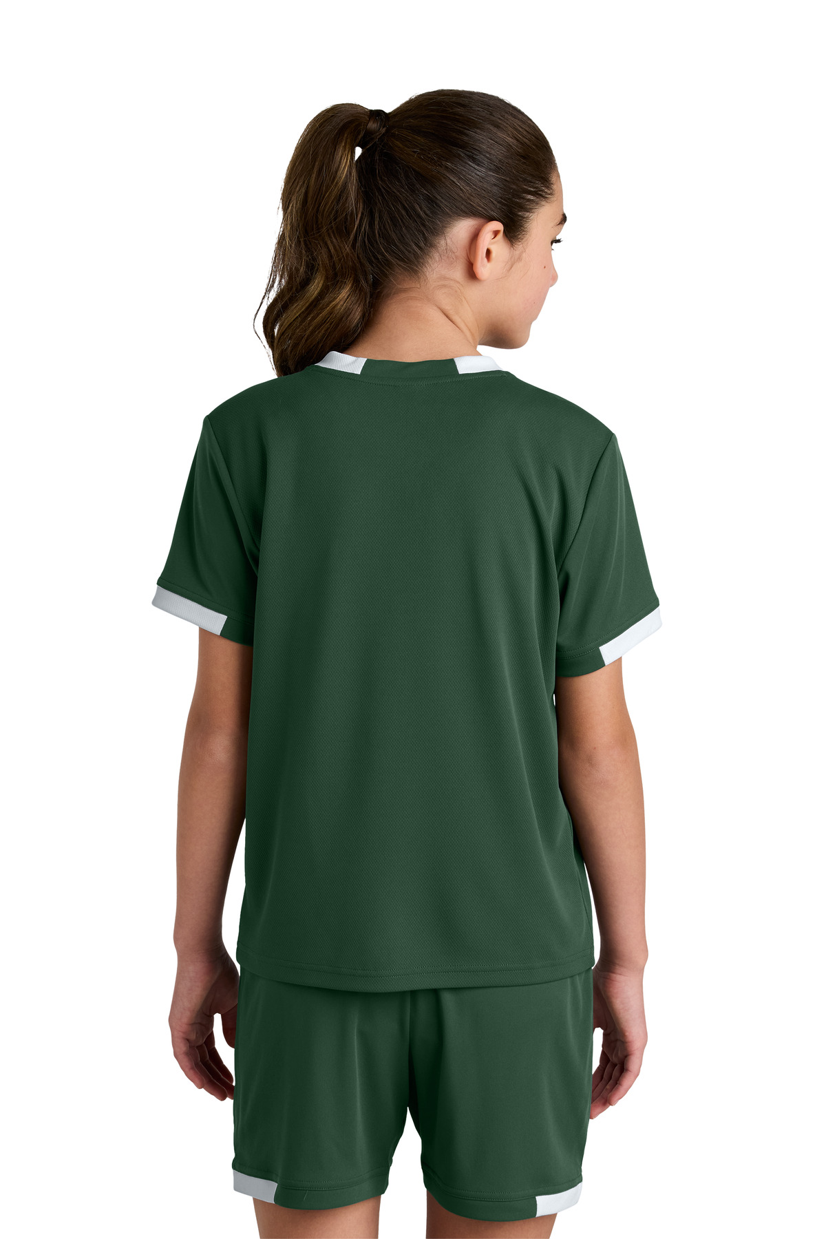 Sport-Tek Youth Club Short Sleeve Crew YST440 103