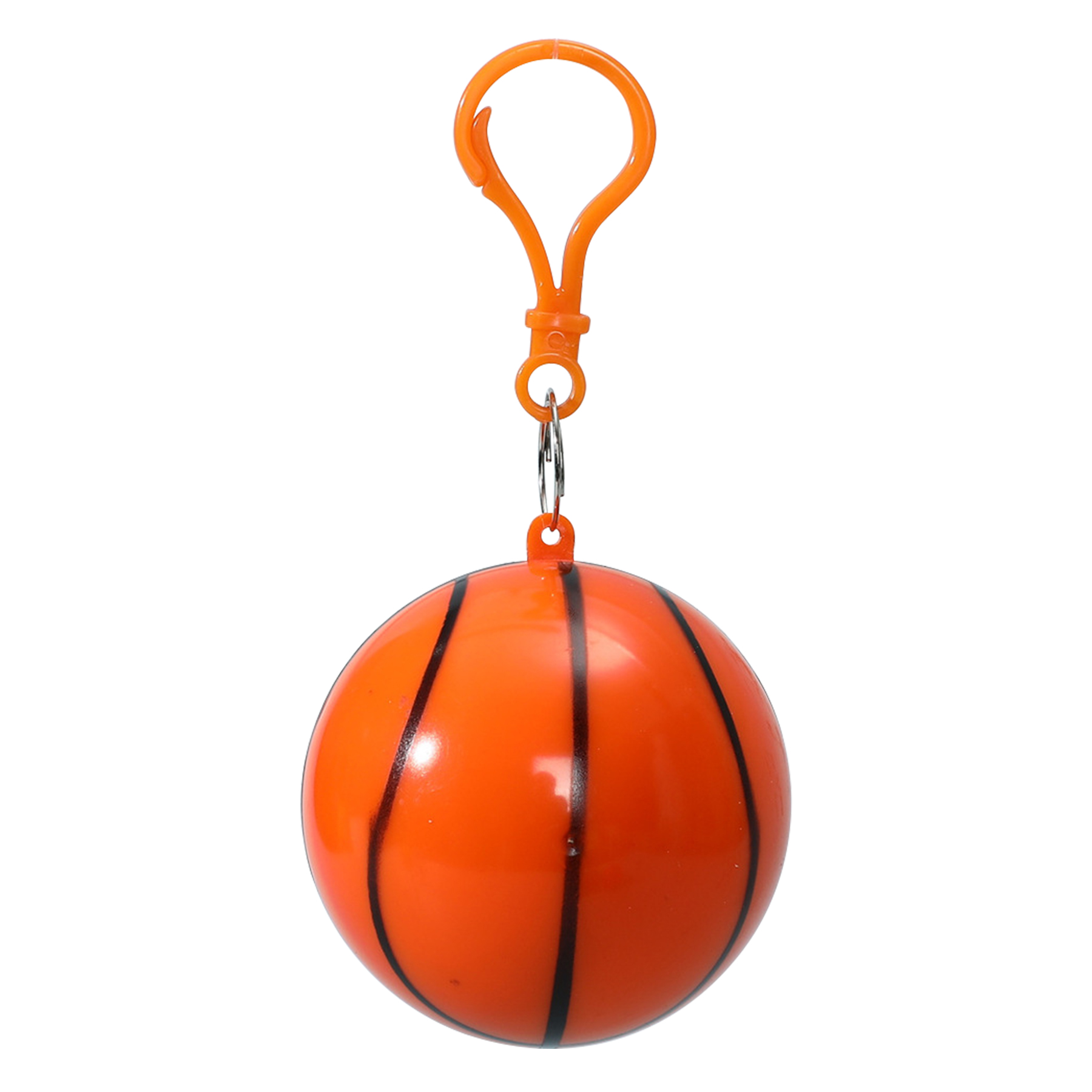 Disposable Raincoat With Ball Key Chain 4