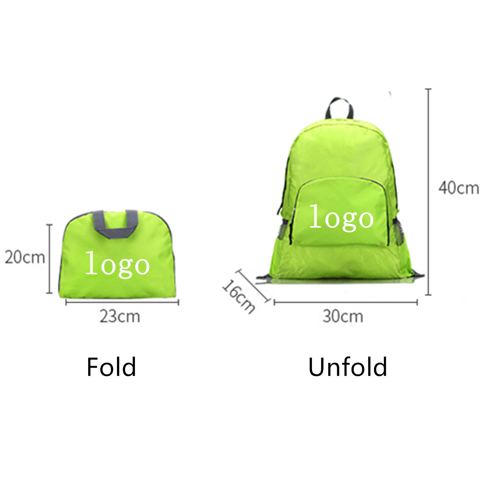 Waterproof Polyester Foldable Traveling/Hiking/Camping Backpack 3