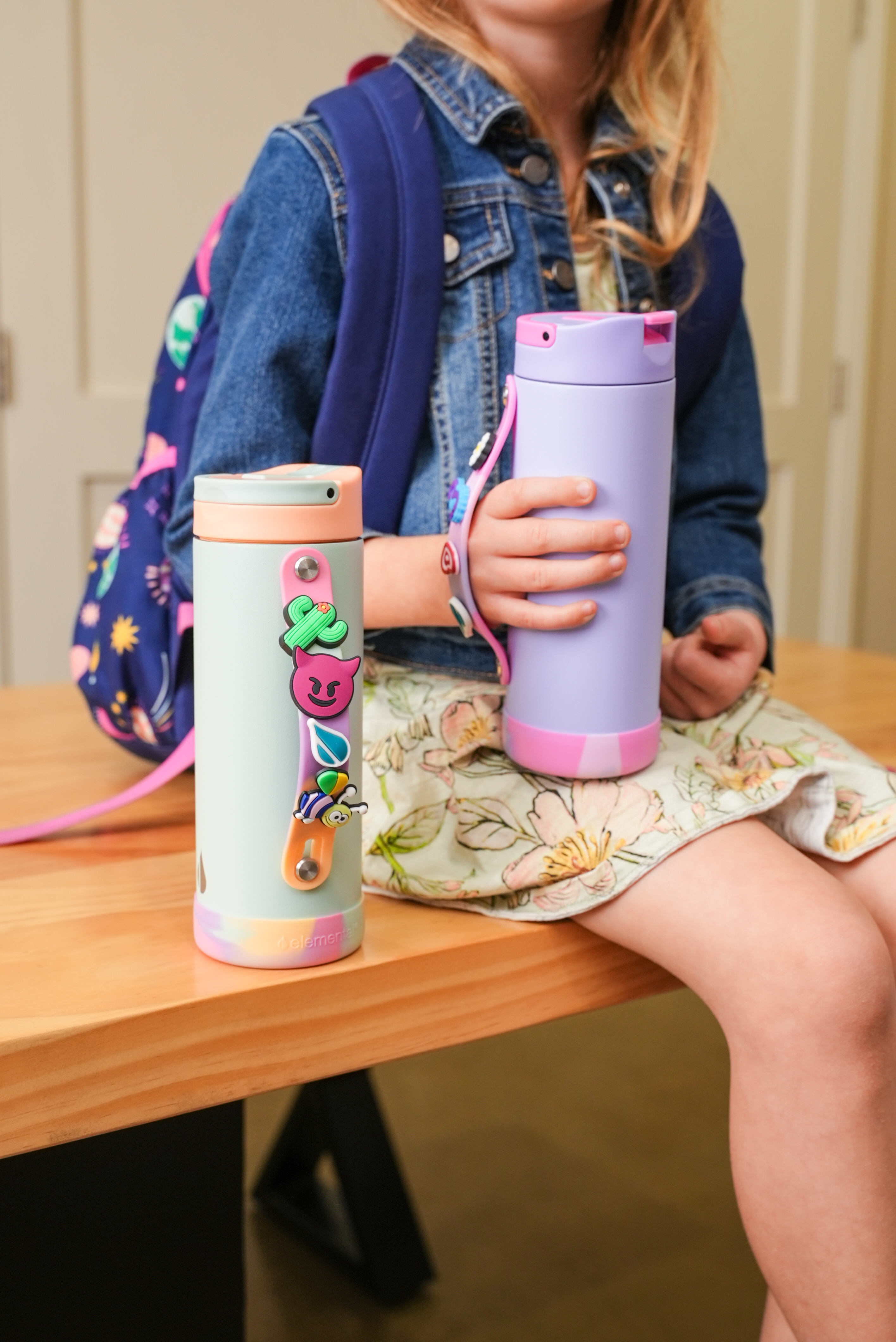 Elemental® Iconic Charm 14oz Stainless Steel Water Bottle - Vacuum Insulated 9
