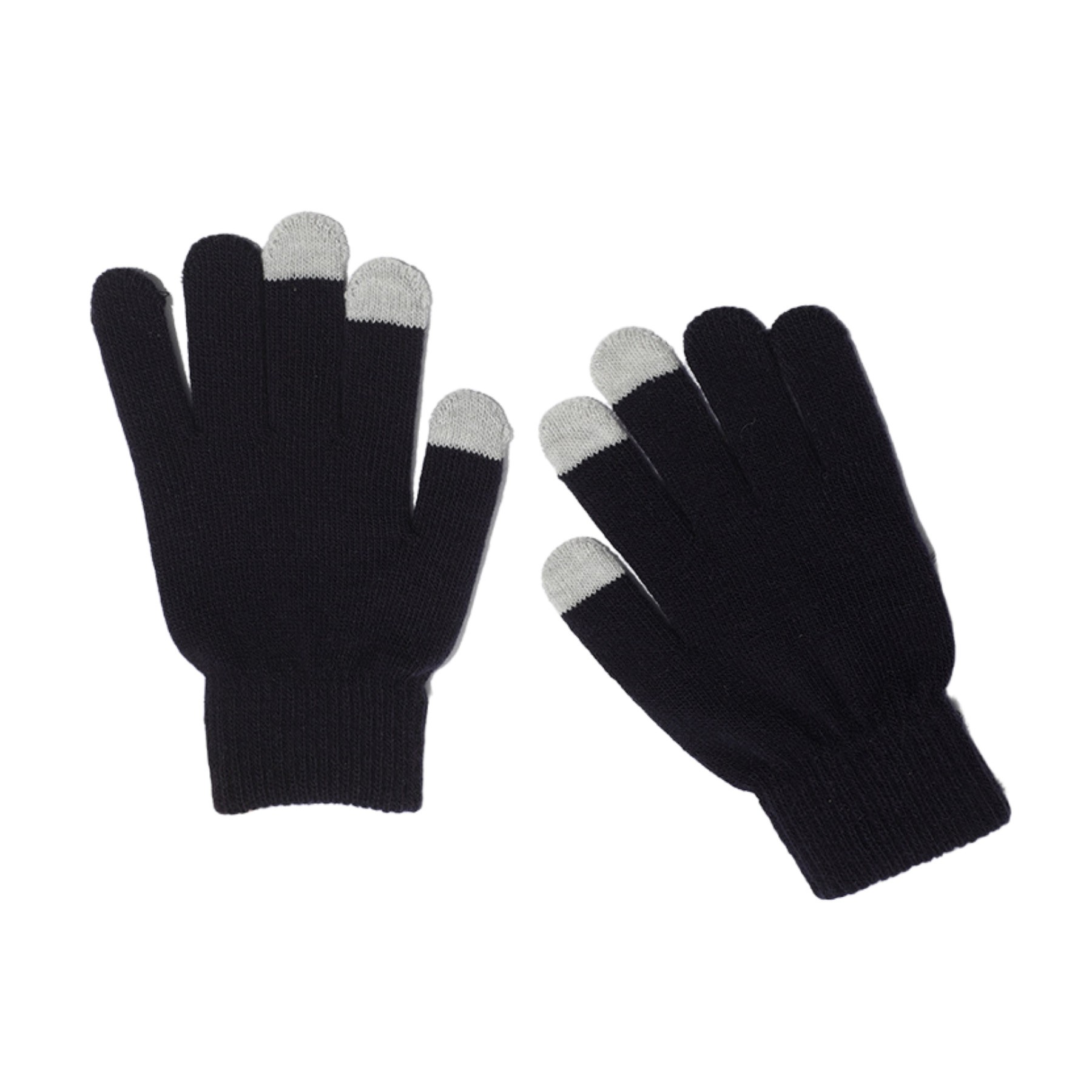 Knit Acrylic Touch Screen Texting Gloves 2