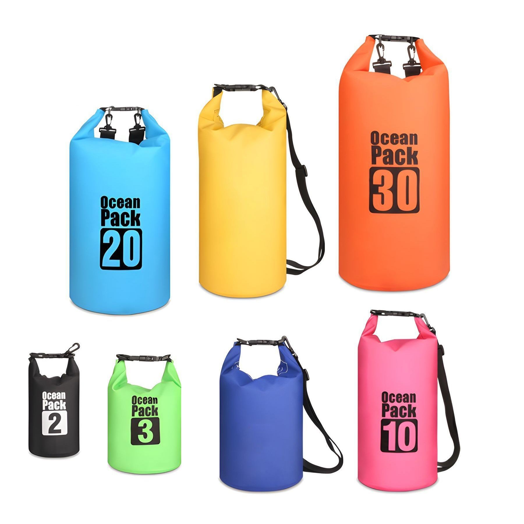 10L Waterproof Dry Bag Foldable Floating Dry Sack 6
