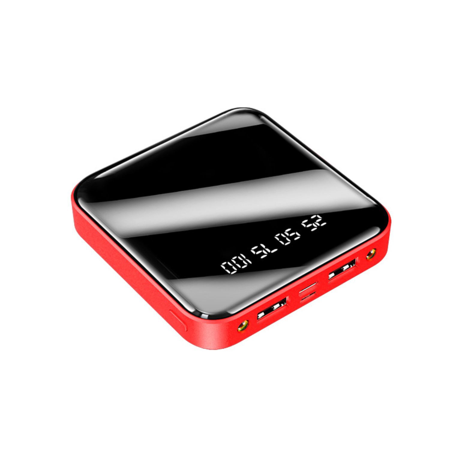 10000 mAh Thin Small Glass Power Bank with digital display 3