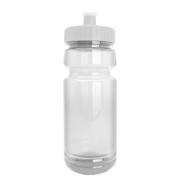 Wheely 24oz Transparent Bike Bottle w/Push-Pull Lid 3