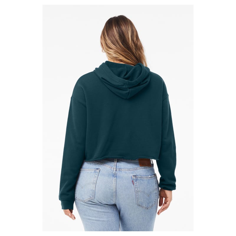 Bella + Canvas Ladies' Cropped Fleece Hoodie 19