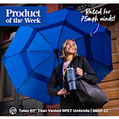totes® 60" Titan Vented RPET Umbrella 13
