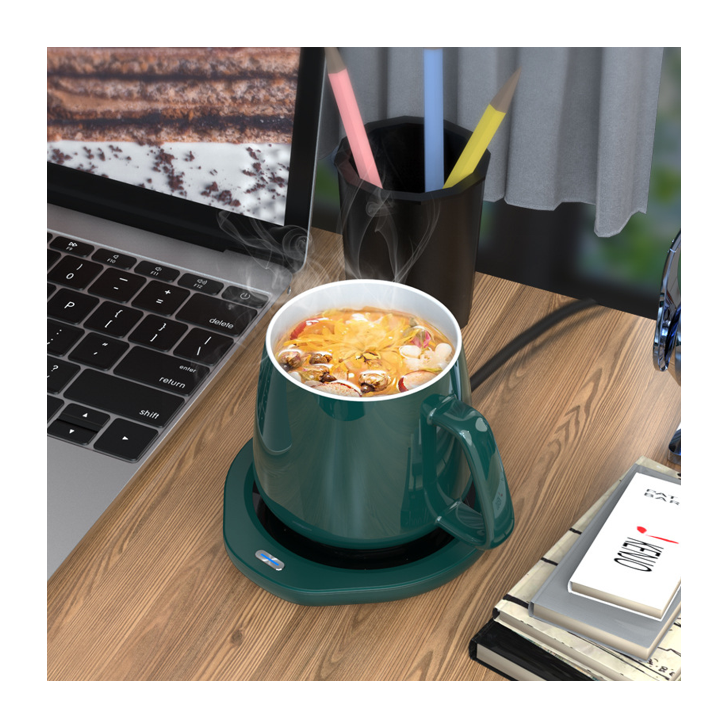 Adjustable Temperature Electric Coffee Mug Warmer 3