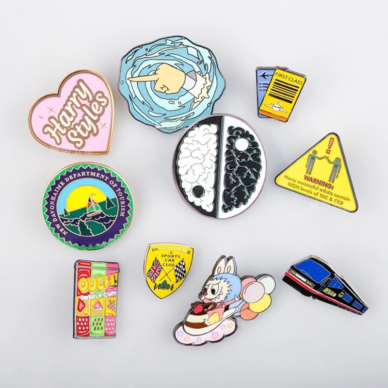 Custom Soft Enamel Pins with Card Backer 6