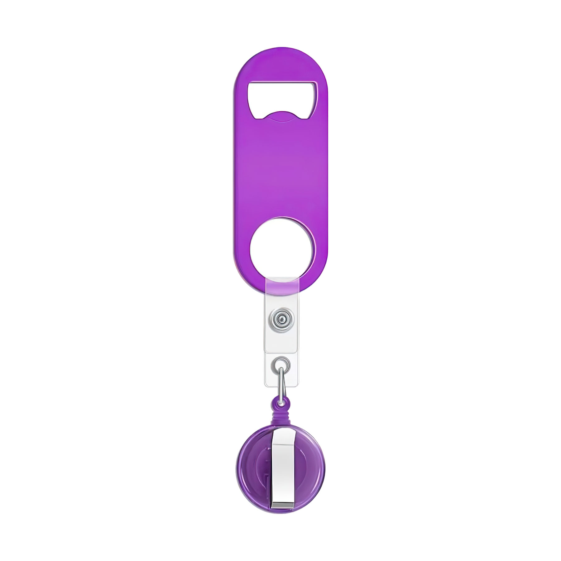 Retractable Metal Bottle Opener With Clips 8