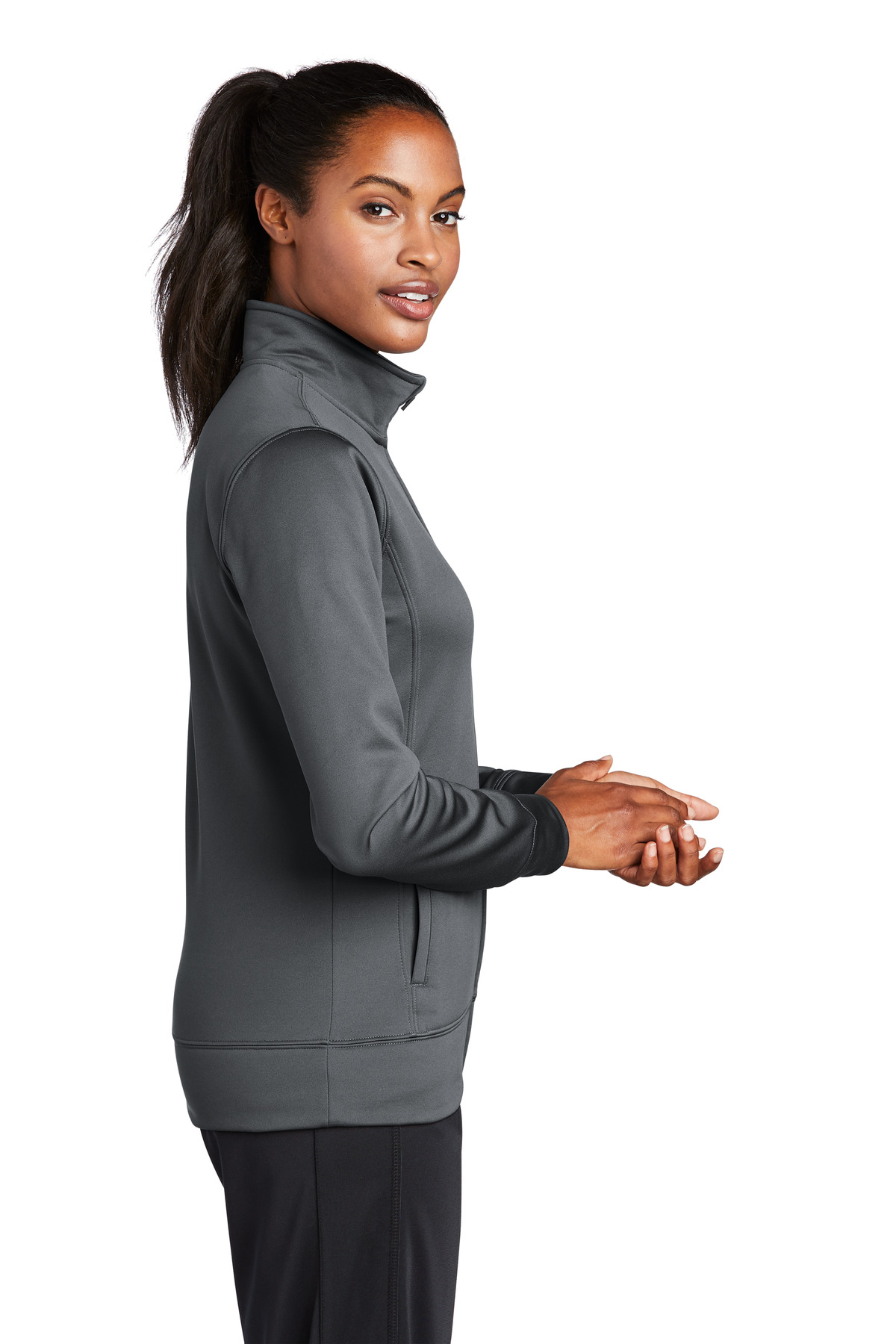 Sport-Tek® Women's Sport-Wick Fleece Full-Zip Jacket 24