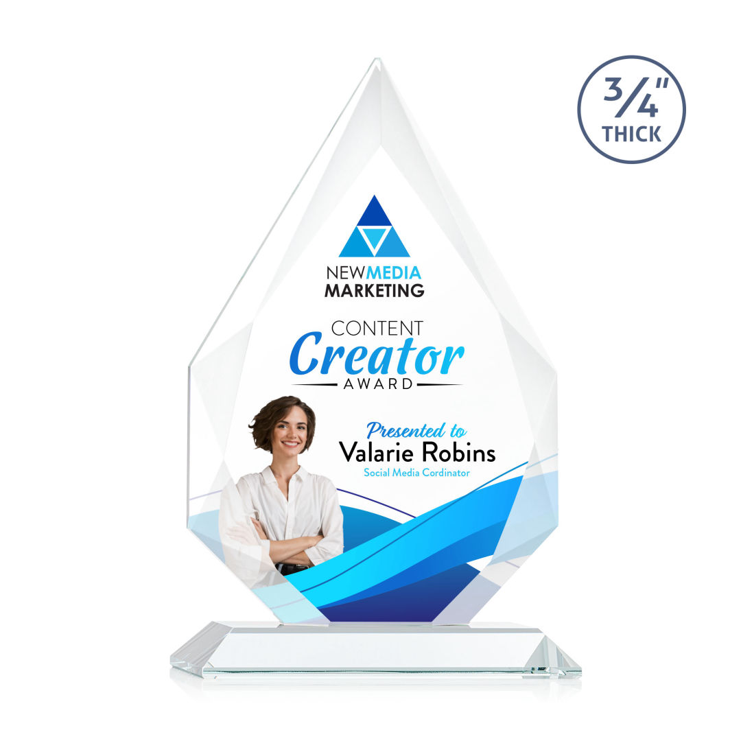 Hawthorne VividPrint™ Award - Clear 3
