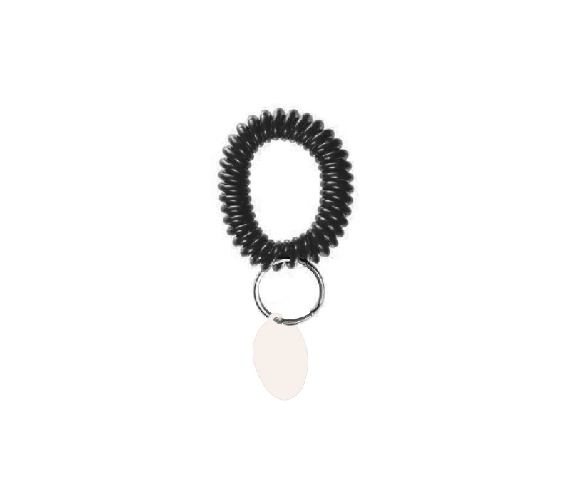 Coil Bracelet Key Tag 7