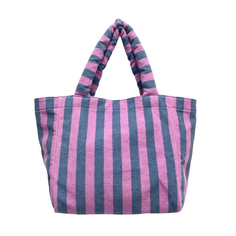 Custom Terry Tote Bag Large, custom tote bag with logo imprint 9