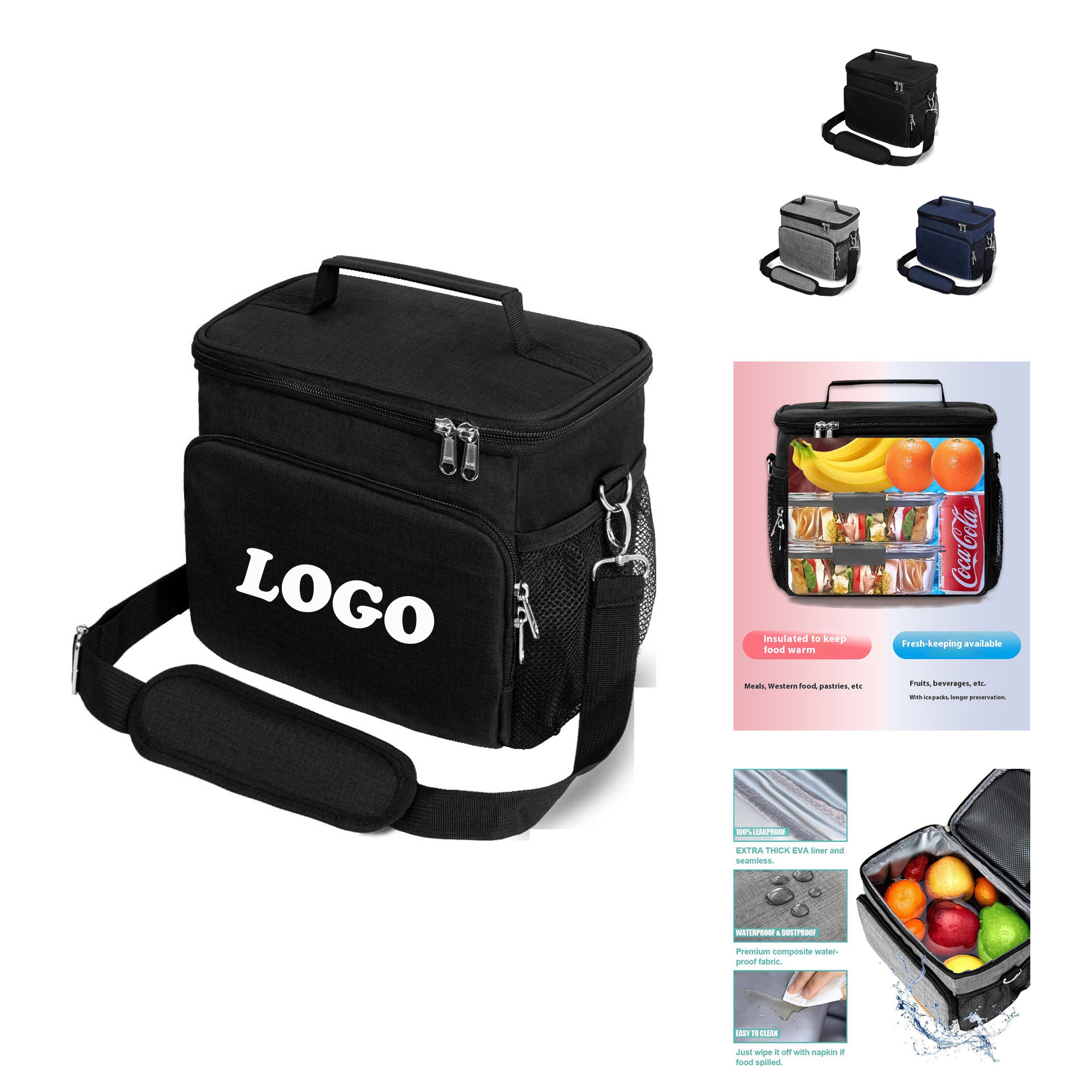 MOQ 20 pcs 338 oz Waterproof Cooler Bag 3