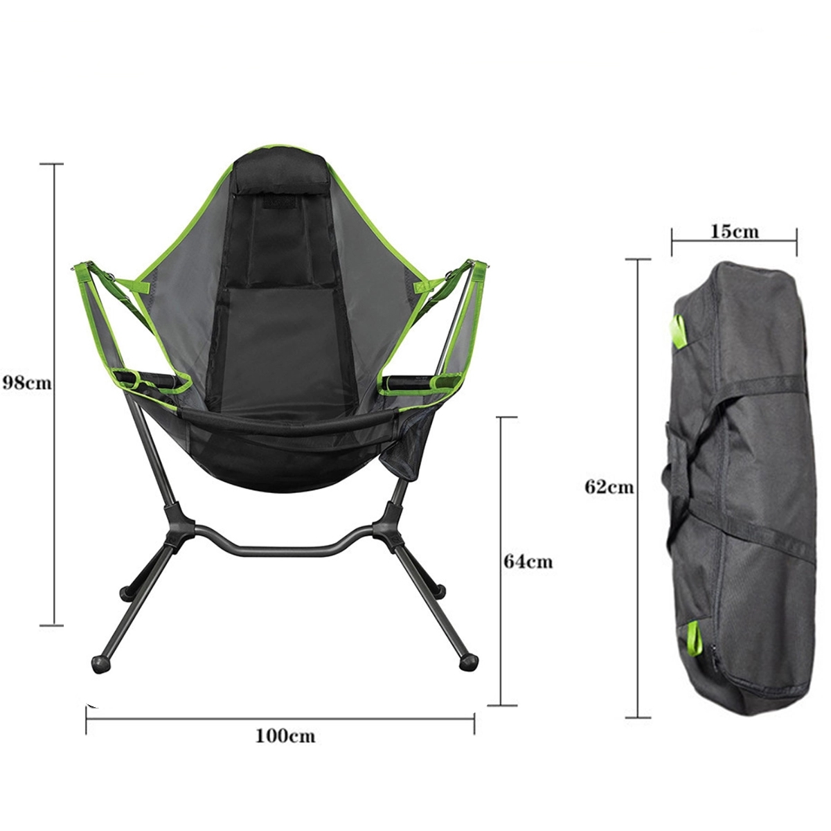 Portable Folding Rocking Chair 3
