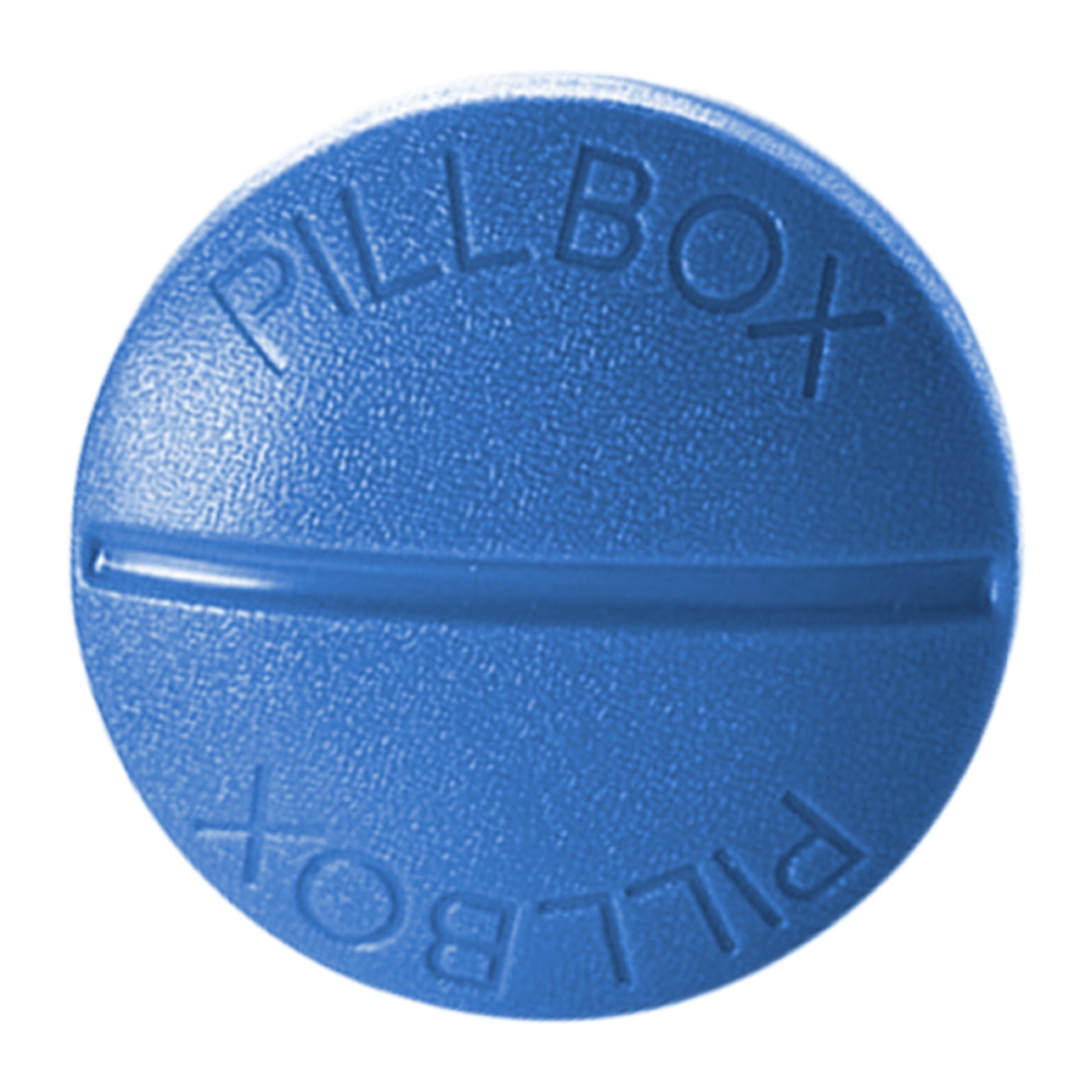 Round Four-Compartment Pillbox 9