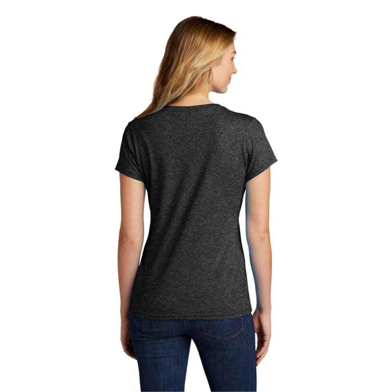 Port & Company Women's Tri-Blend V-Neck Tee. 65