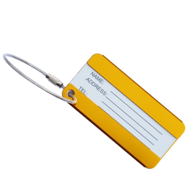 Aluminum Alloy Luggage Tag 6