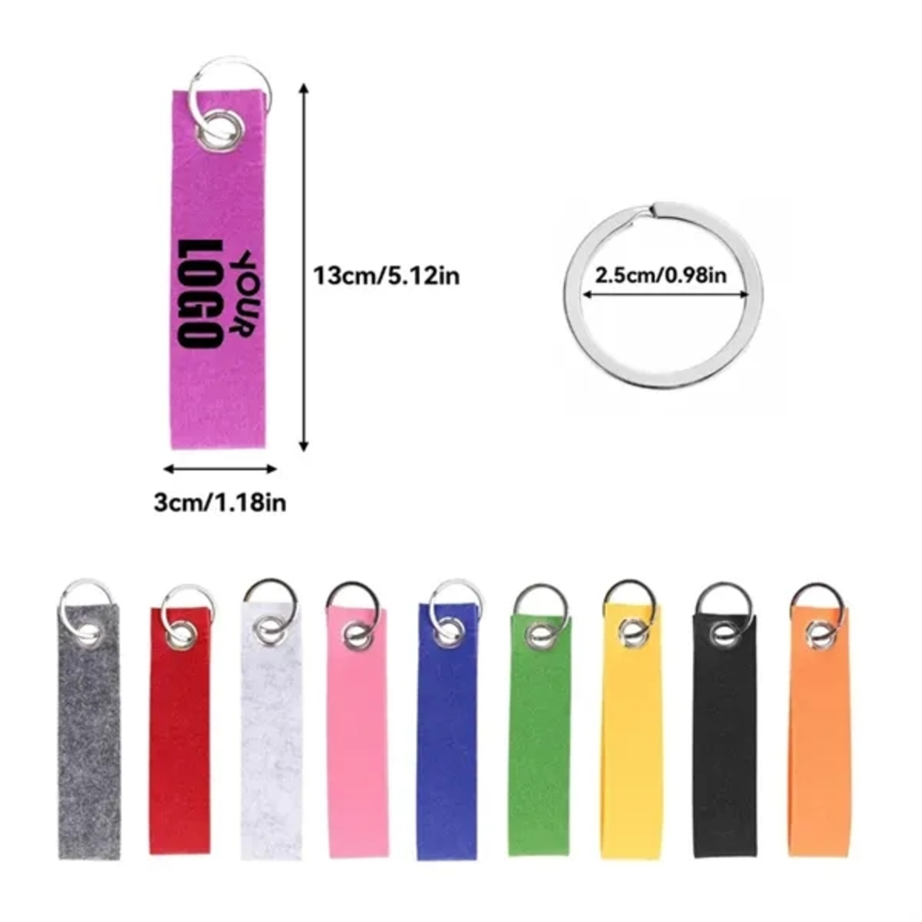 Felt keychain
1