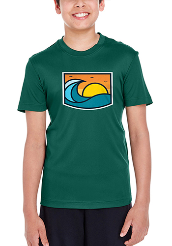 3.8 oz 100% Polyester Interlock with Moisture-Wicking Protection 86