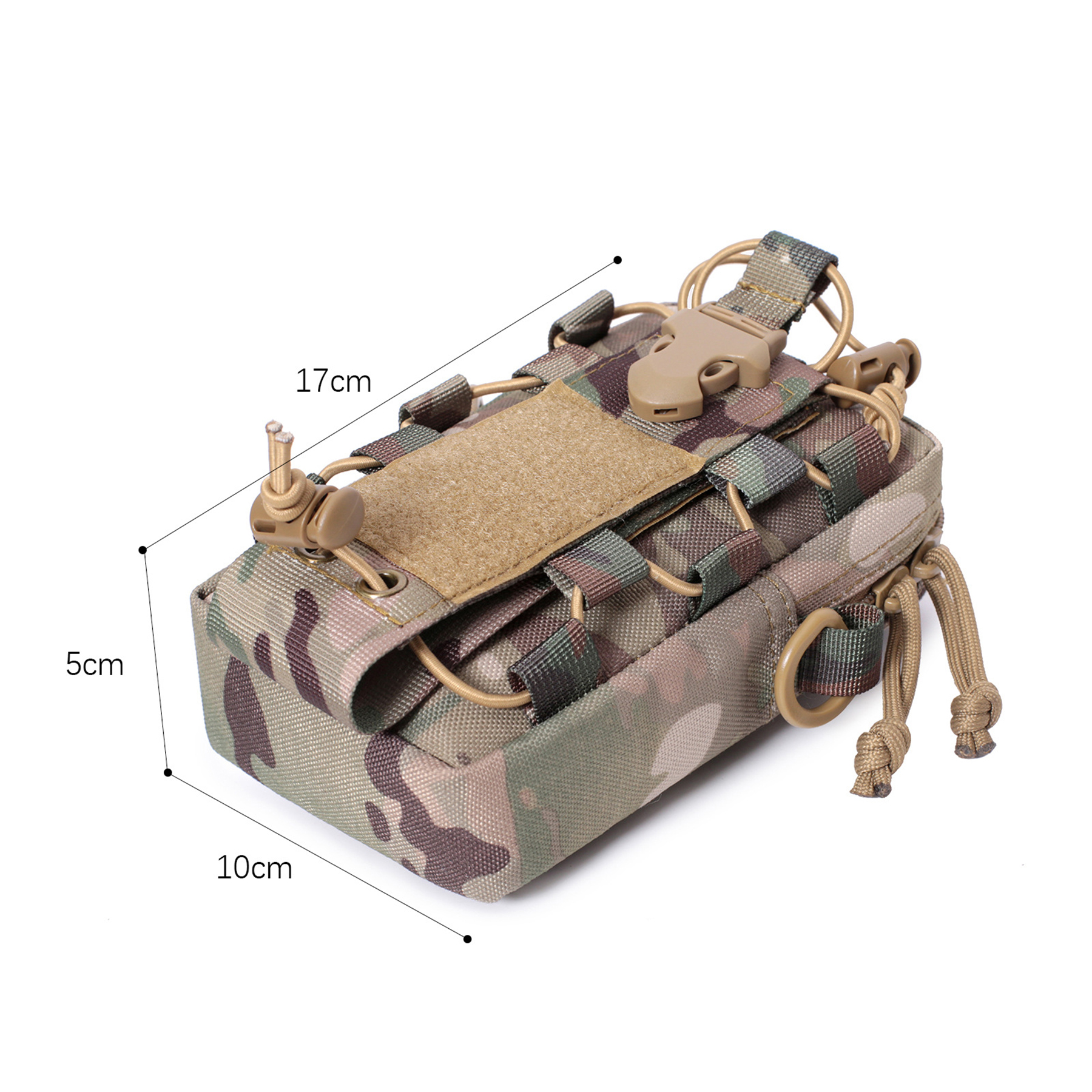 Nylon Camping Outdoor Water Bottle Cell Phone Tactical Bag 4