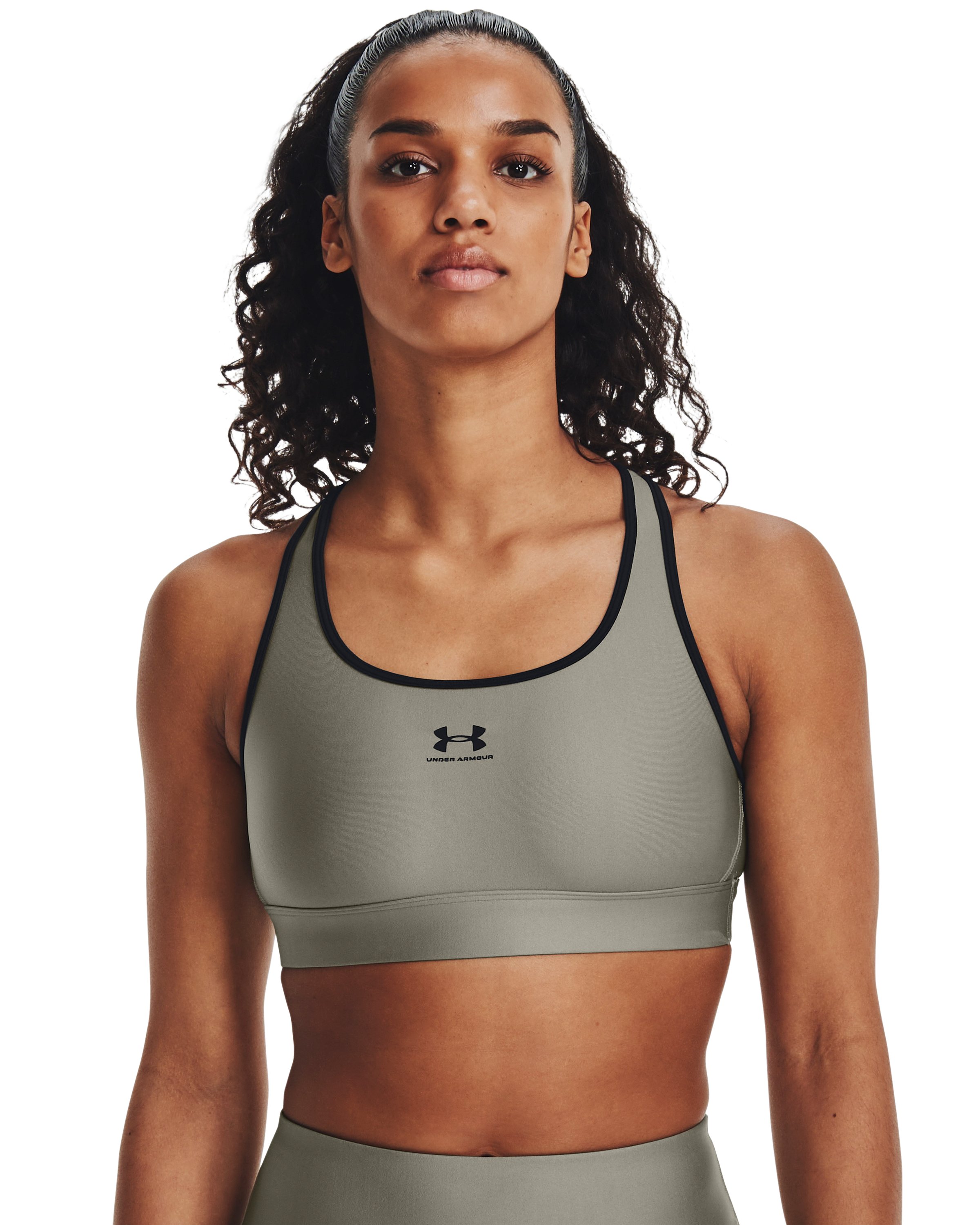 HeatGear Mid Padless Women's Sports Bra 3