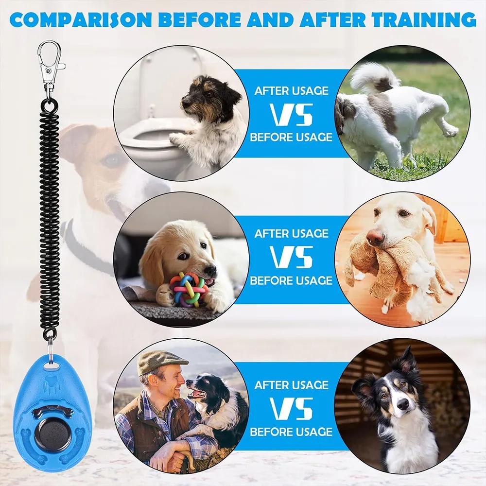 Pet Training Clicker with Wrist Strap 4