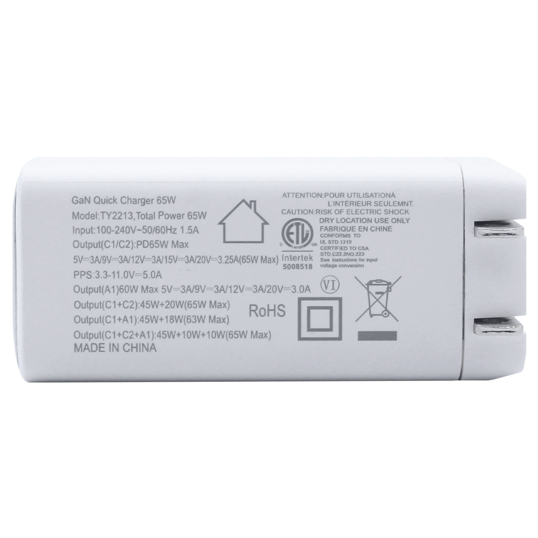 iPort Plus 65W Wall Charger 17