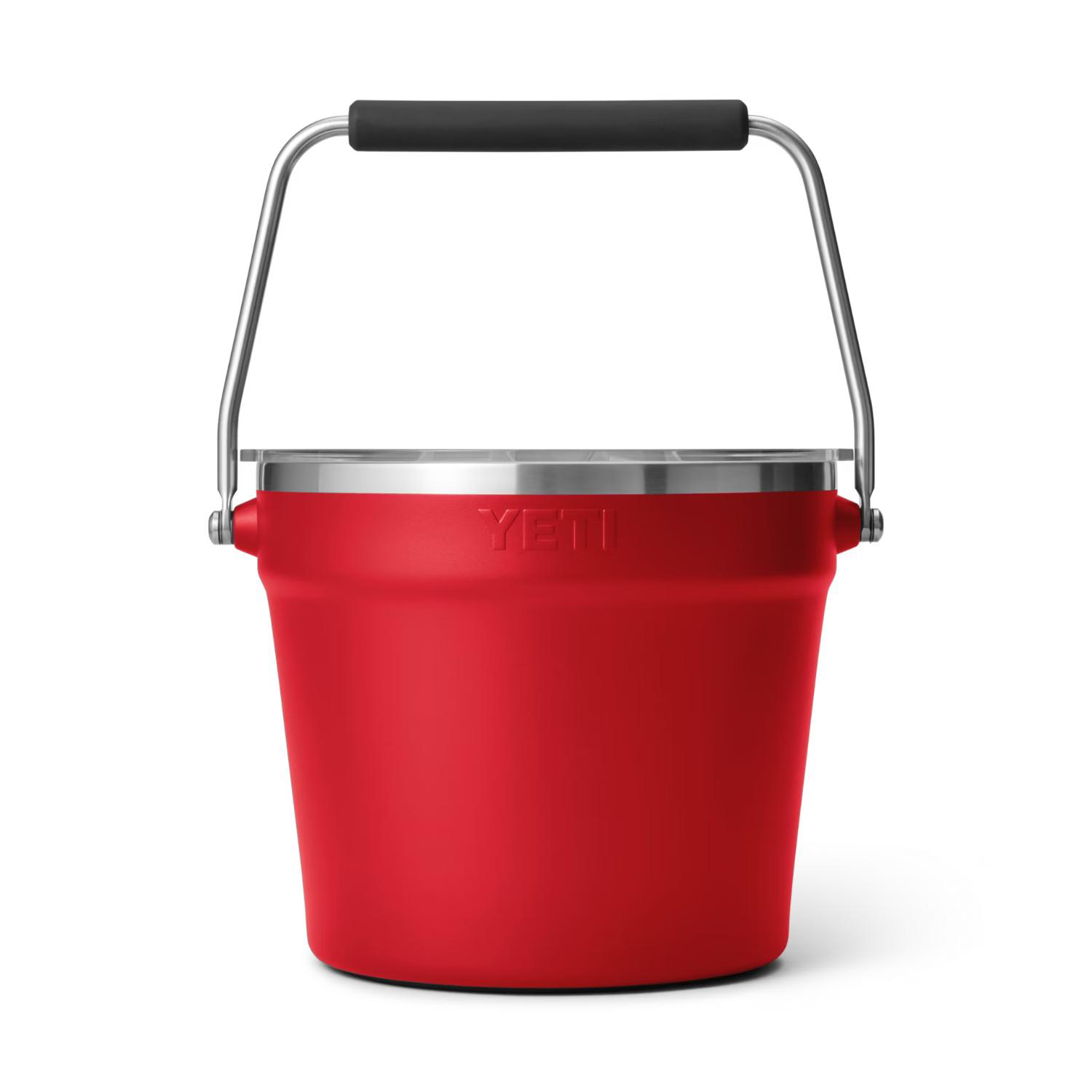 YETI® Rambler Stainless Steel Insulated Ice Bucket w/ Lid 2
