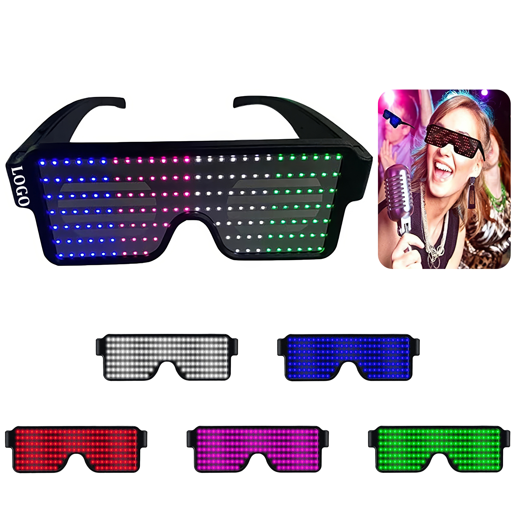 LED Glowing Glasses  4