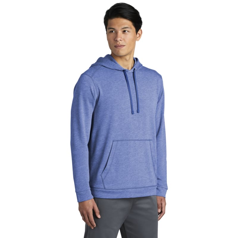 Sport-Tek PosiCharge Tri-Blend Wicking Fleece Hooded Pullover. 11