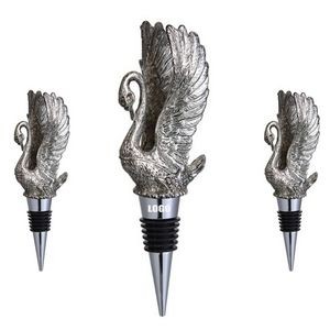 Elegant Alloy Swan Wine Cork Bottle Stopper 8