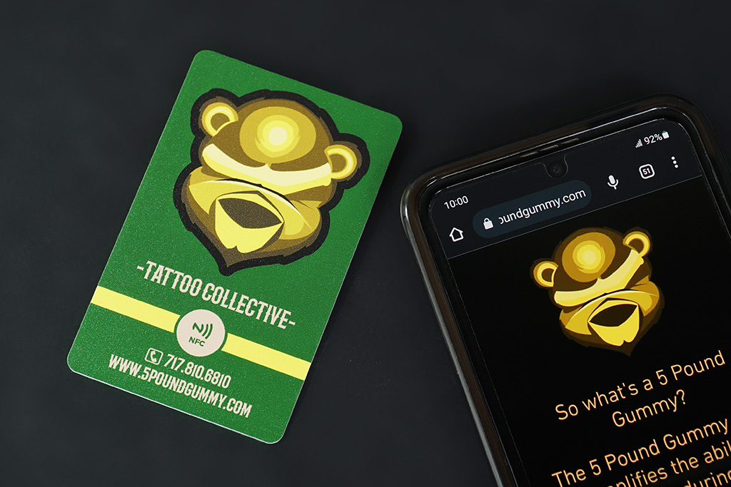 Quick Plastic NFC Business Cards