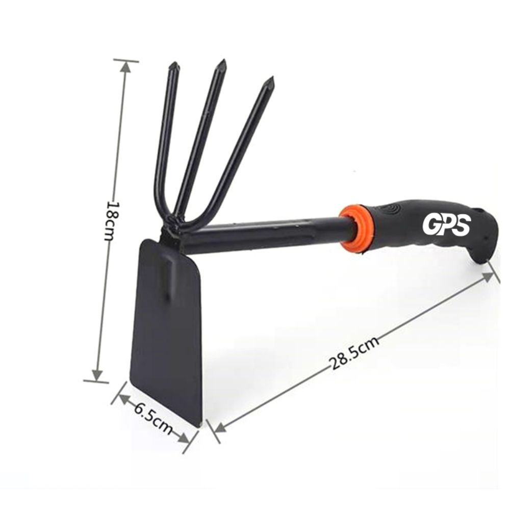2 in 1 Garden Fork Prong and Hoe 2