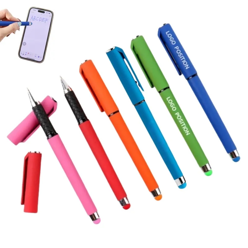 Colorful Plastic Gel Pen with Soft Stylus Tip 1