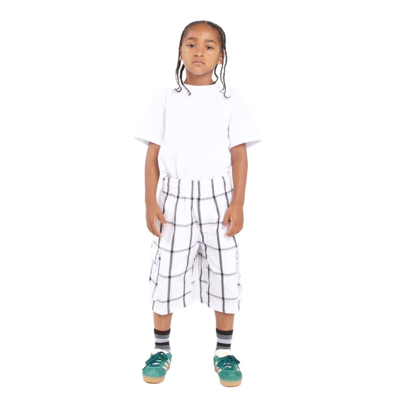 Shaka Wear Youth Plaid Shorts 21