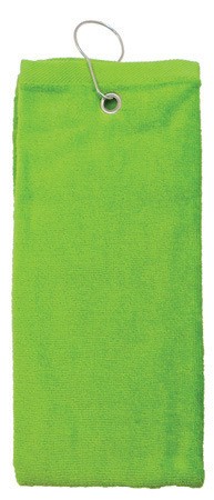 Tri Fold Sport Towel w/Center Grommet & Hook 11
