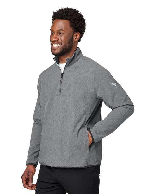 Men's Coastal Woven Quarter-Zip Pullover - 538931 3