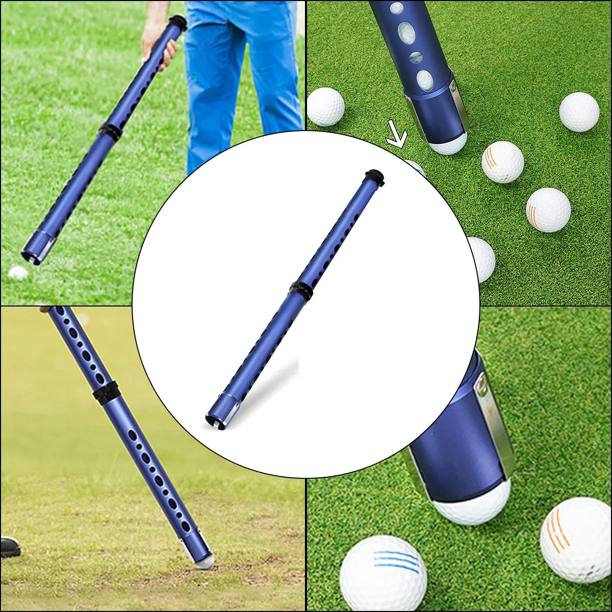 Portable Golf Club Cleaning Brush with Clip 10