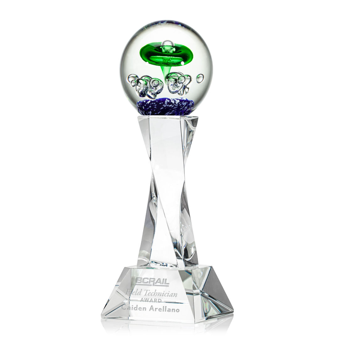 Aquarius Award on Langport Base - Clear 6