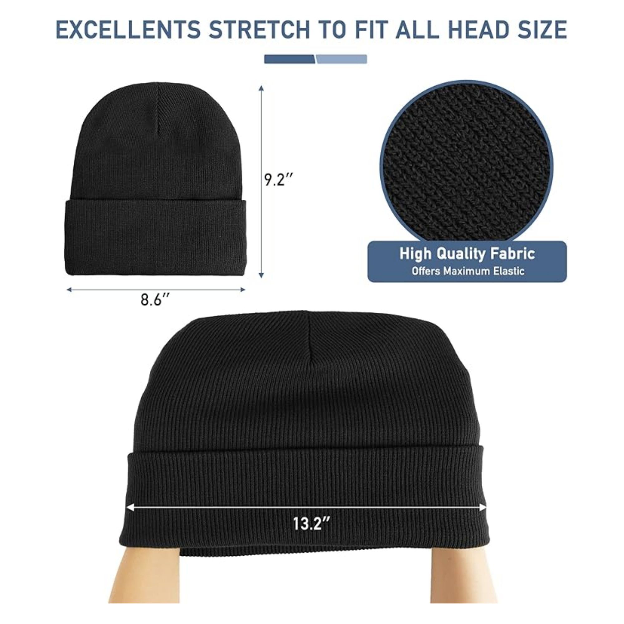 Beanie Knit Warm Winter Hat 4