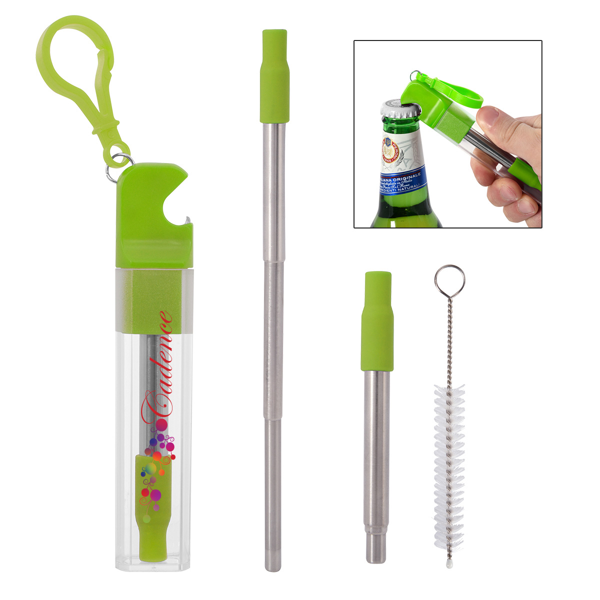 Straw Kit With Bottle Opener 4