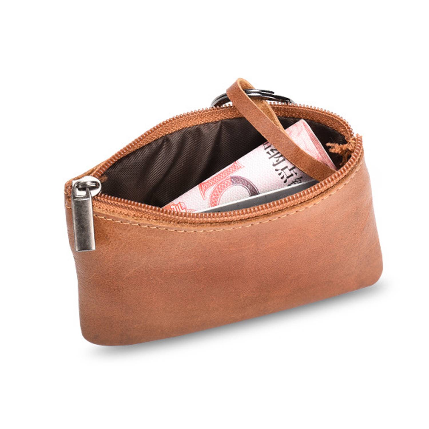 Genuine Leather Coin Wallet 5